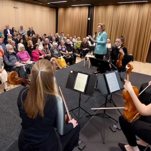 Gesprächskonzert im Jüdischen Museum Frankfurt: Einführung durch Bettina M. Wiesmann